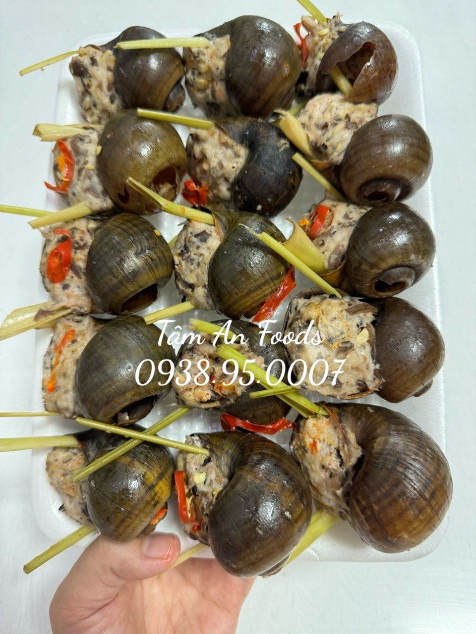 các món khai vị đãi tiệc