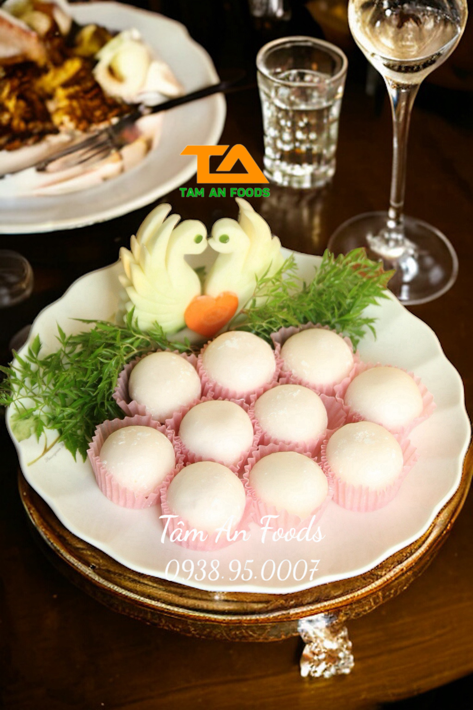 các món khai vị đãi tiệc