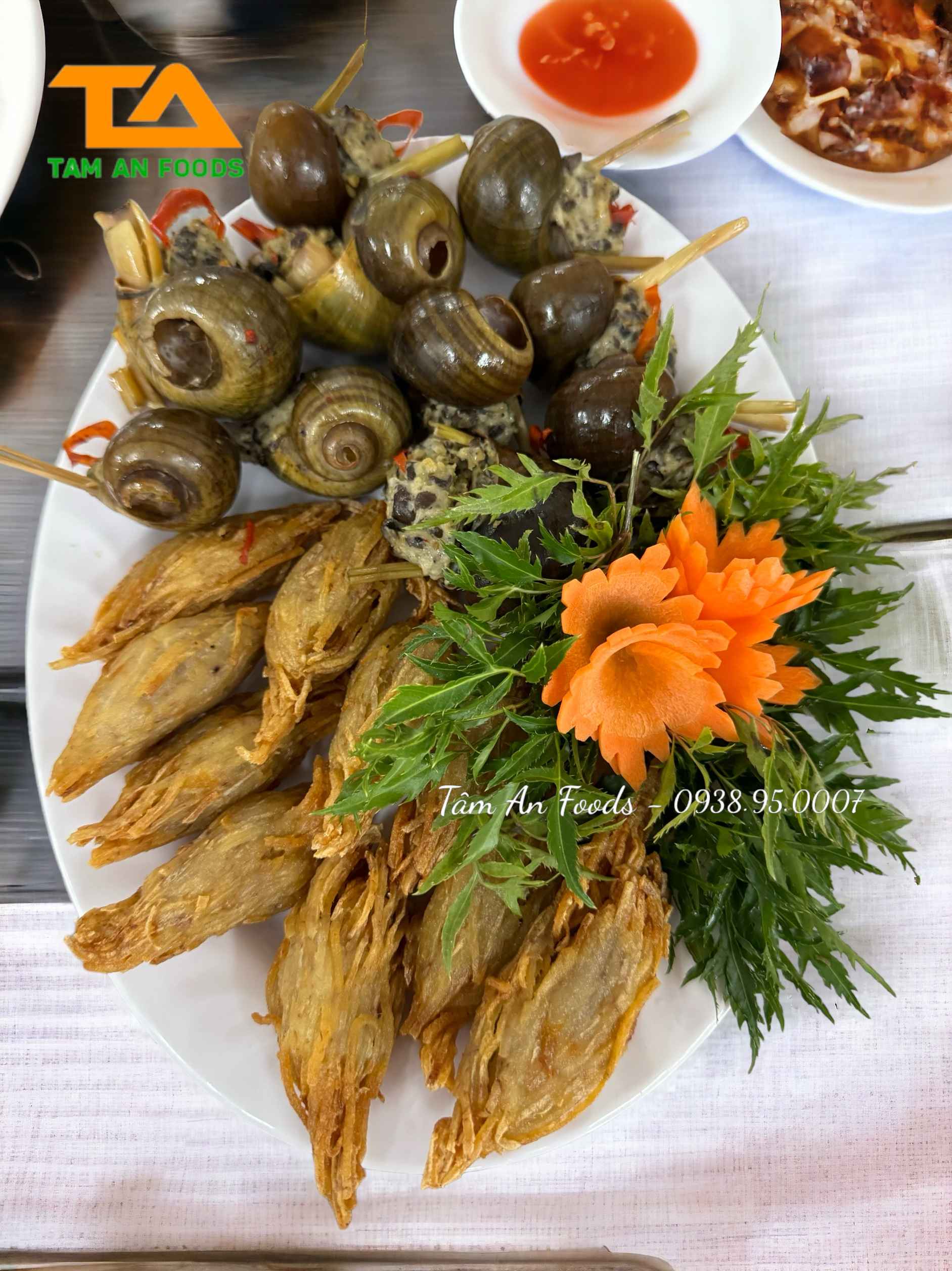 các món khai vị đãi tiệc