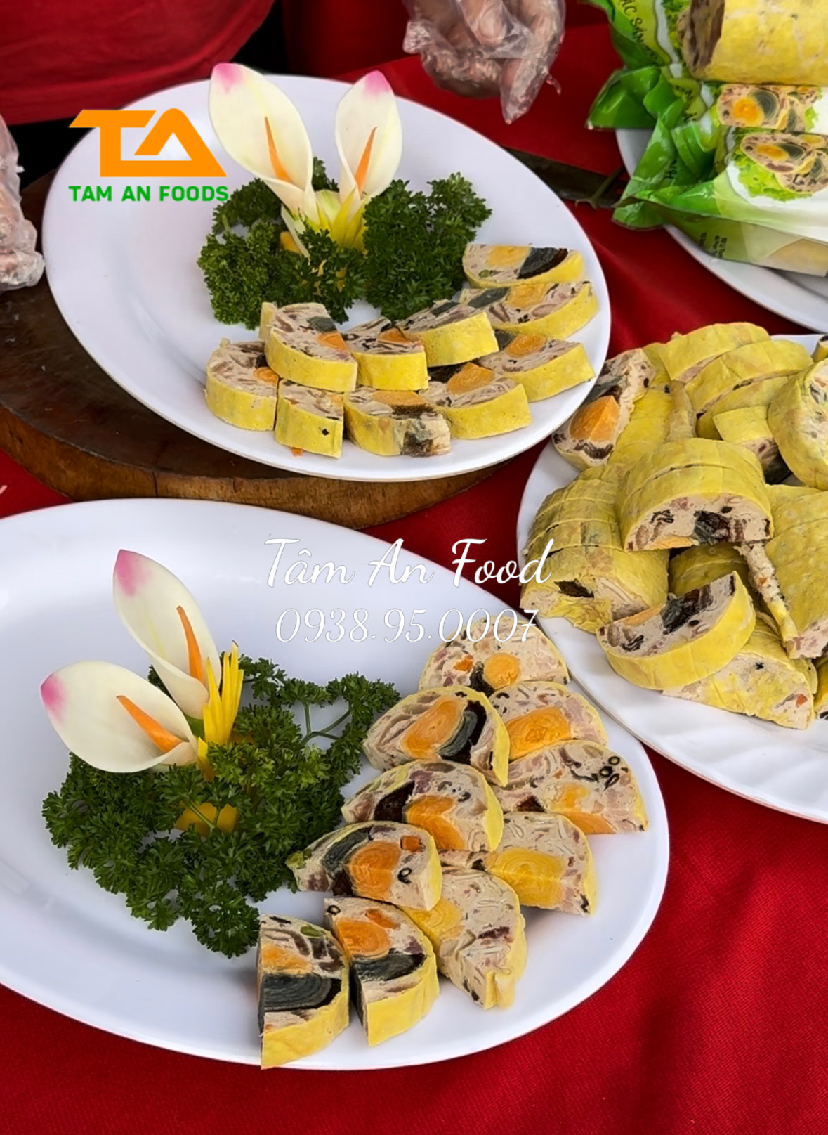 các món khai vị đãi tiệc