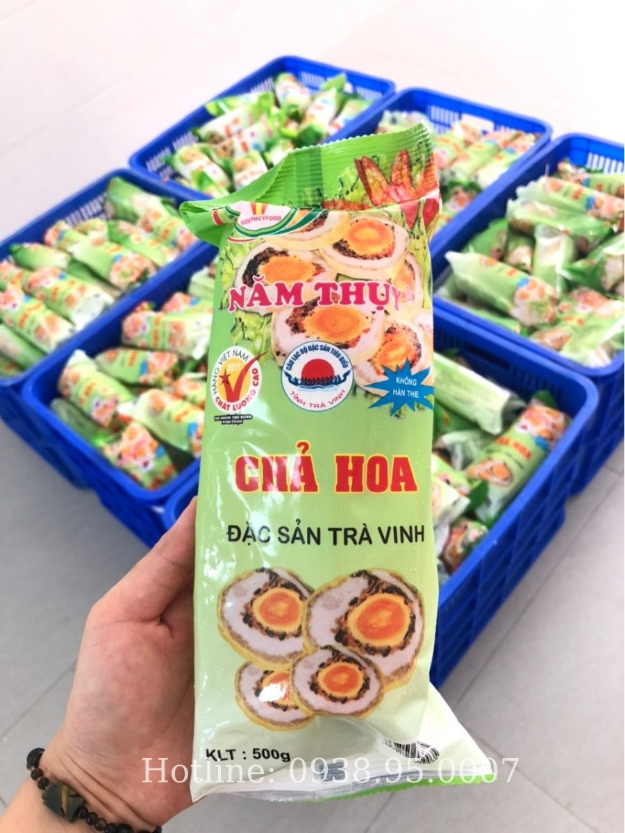 chả hoa trứng muối Năm Thuỵ