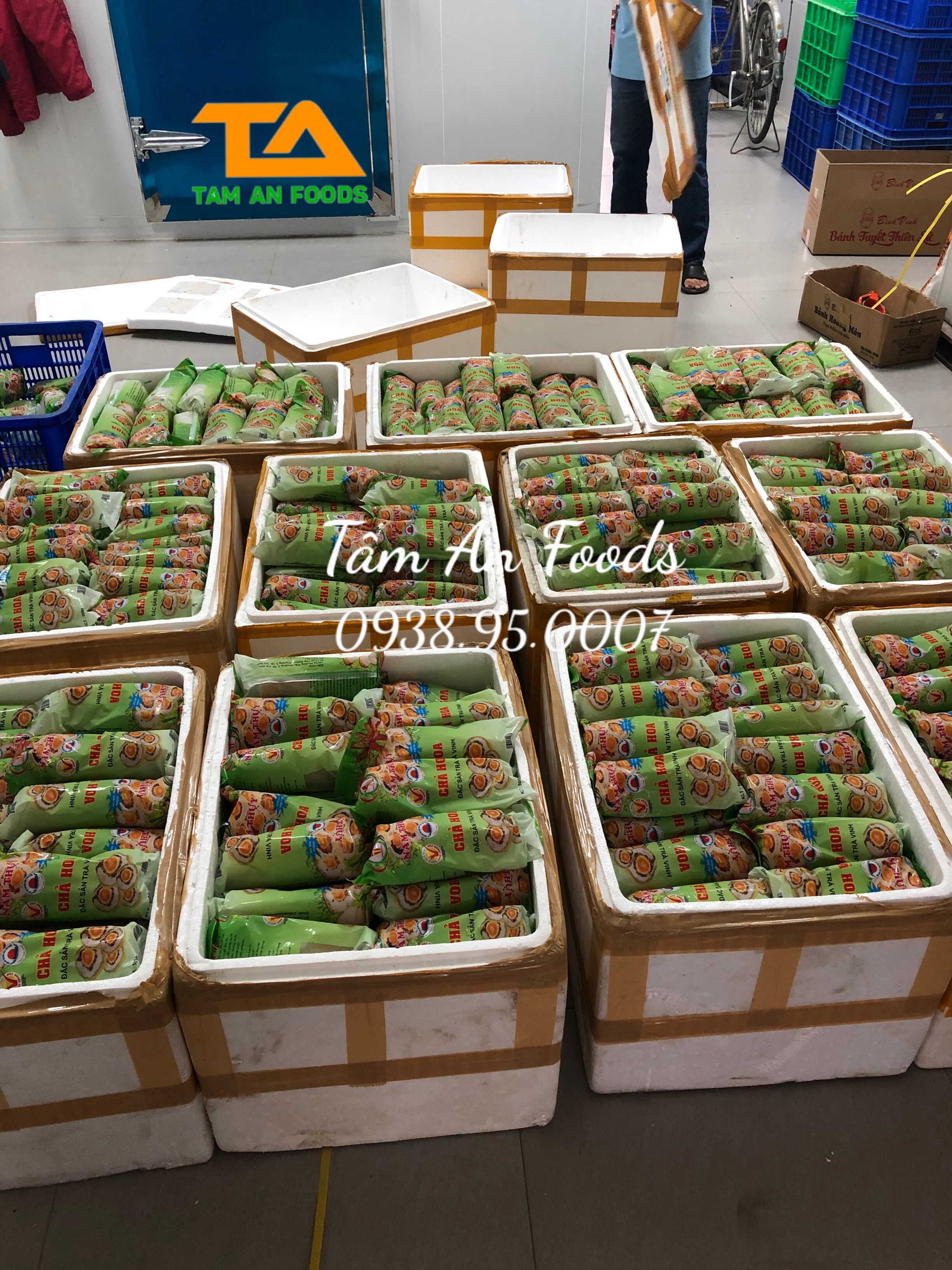 chả hoa trứng muối Năm Thuỵ