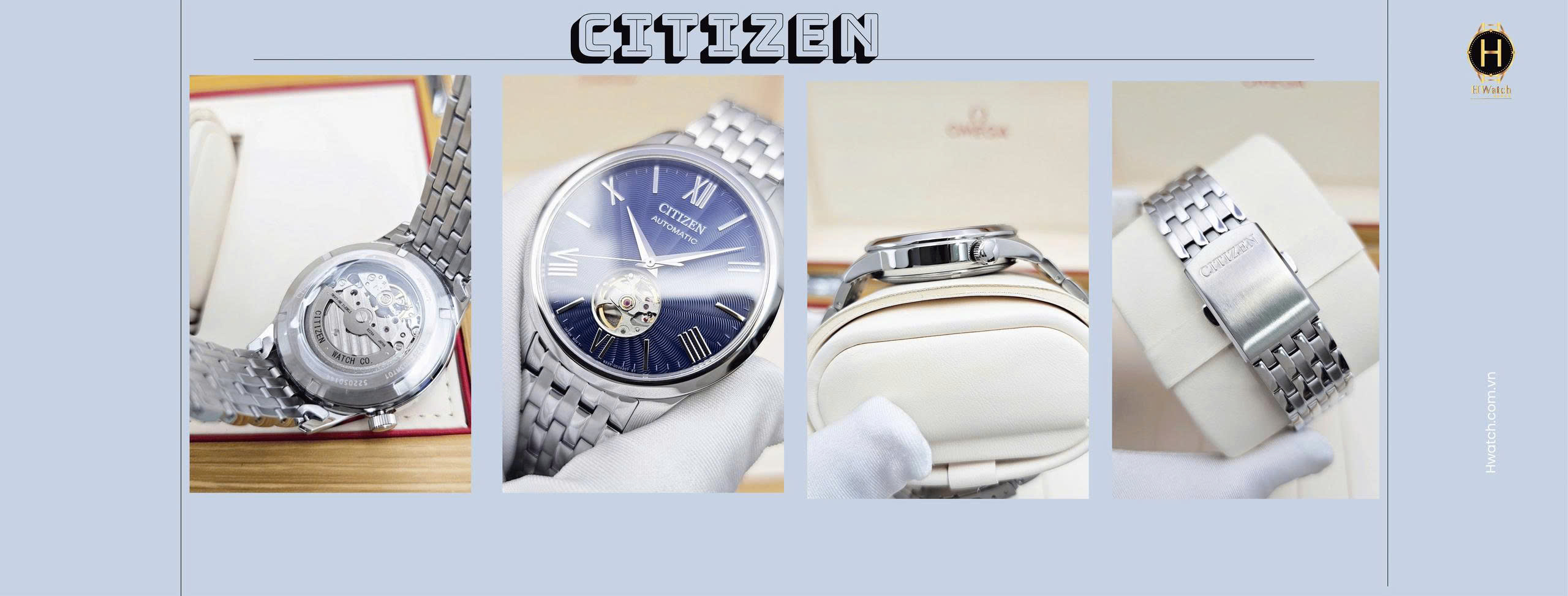 Citizen Automatic Open Heart NH9130-84L