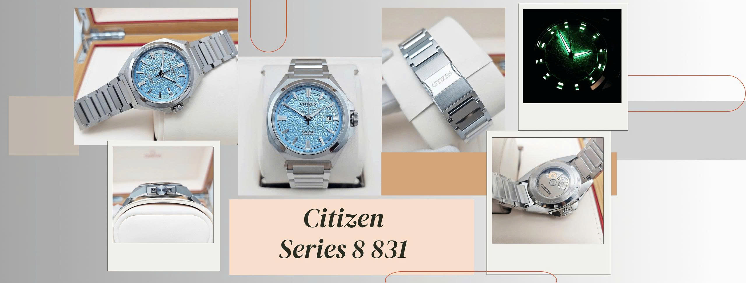 Citizen Automatic Series 8 831 NB6051-59L Tiffany NB6059-57P Gold NB6012-18L Gold Blue NB6050-51W Green NB6010-81L BlueNB6011-11W BrownNB6010-81E BlackNB6050-51E Black Special