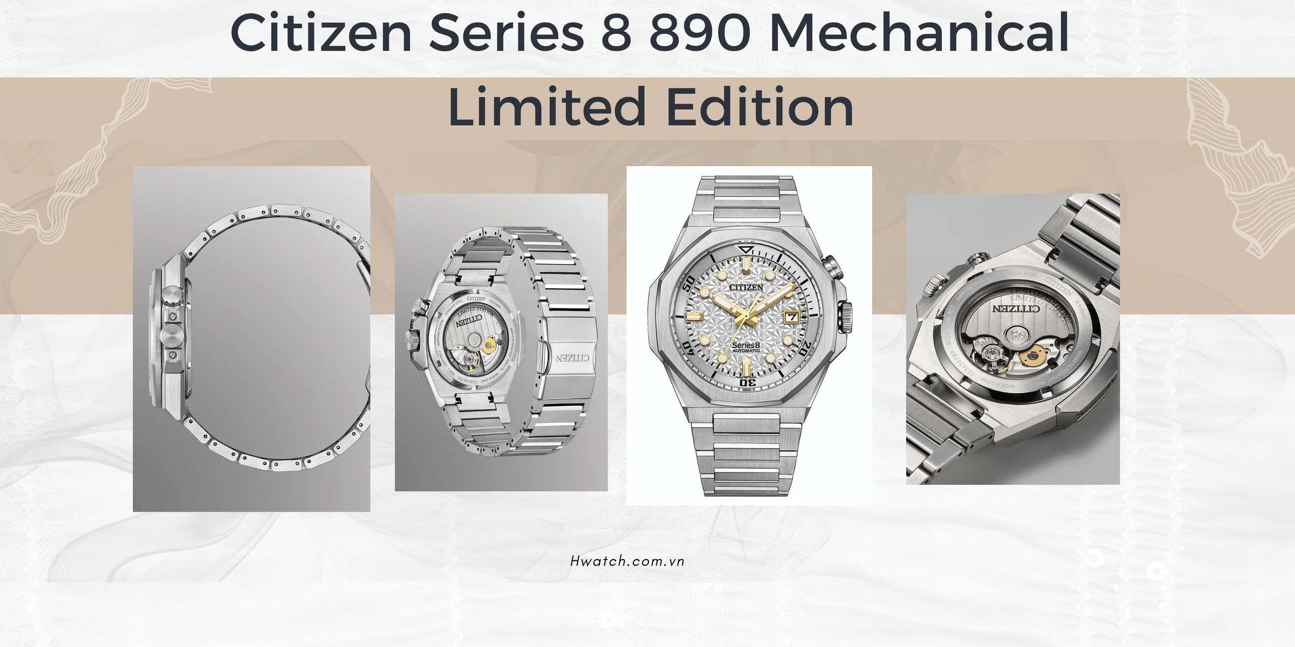 Citizen Automatic Series 8 890 Mechanical Limited Edition NB6060-58H