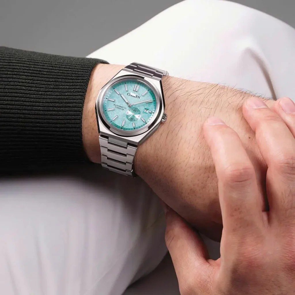 Citizen Automatic Zenshin Mechanical Super Titanium NJ0180-80M Tiffany