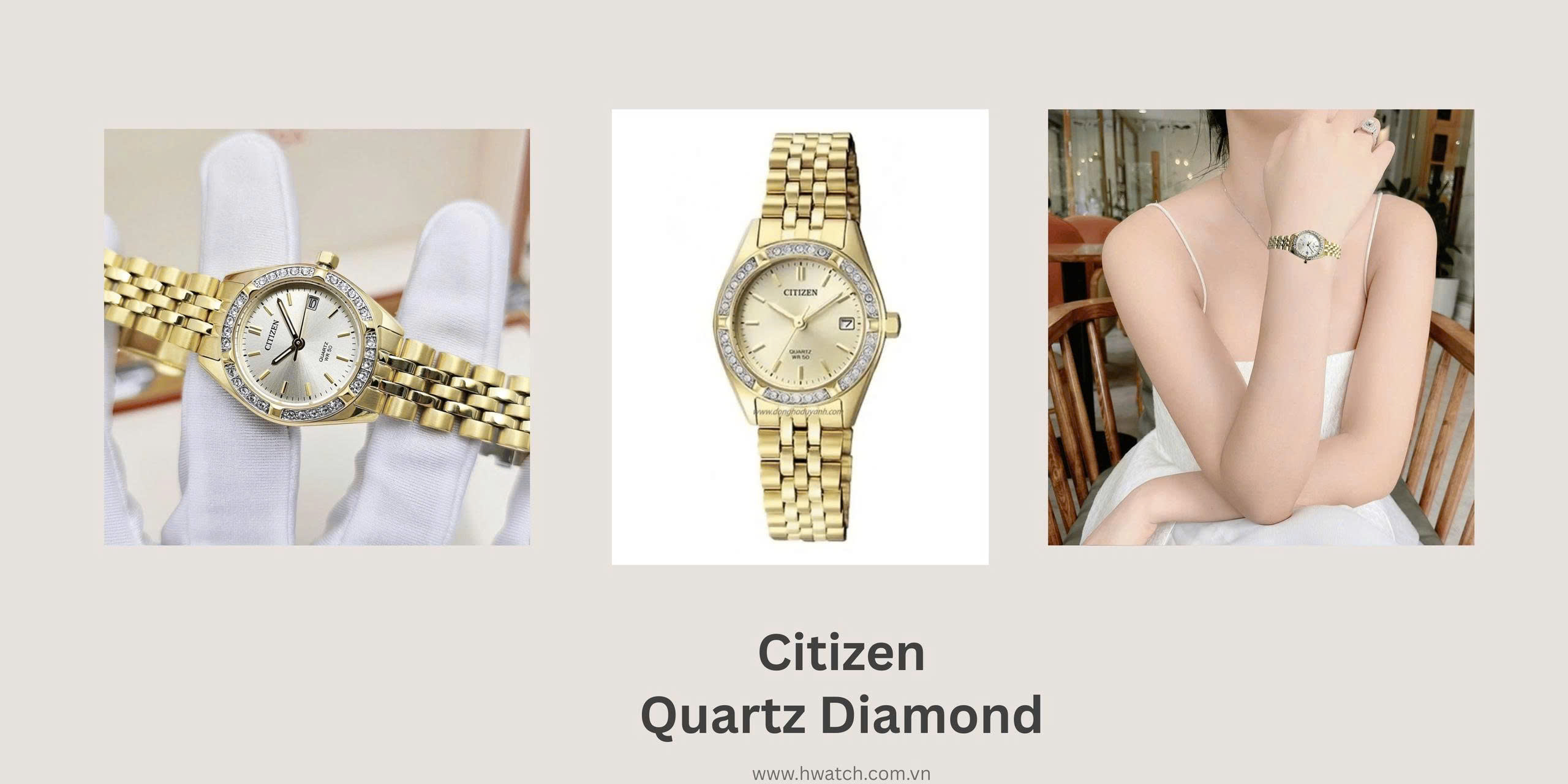 Citizen Quartz Diamond EU6062-50P