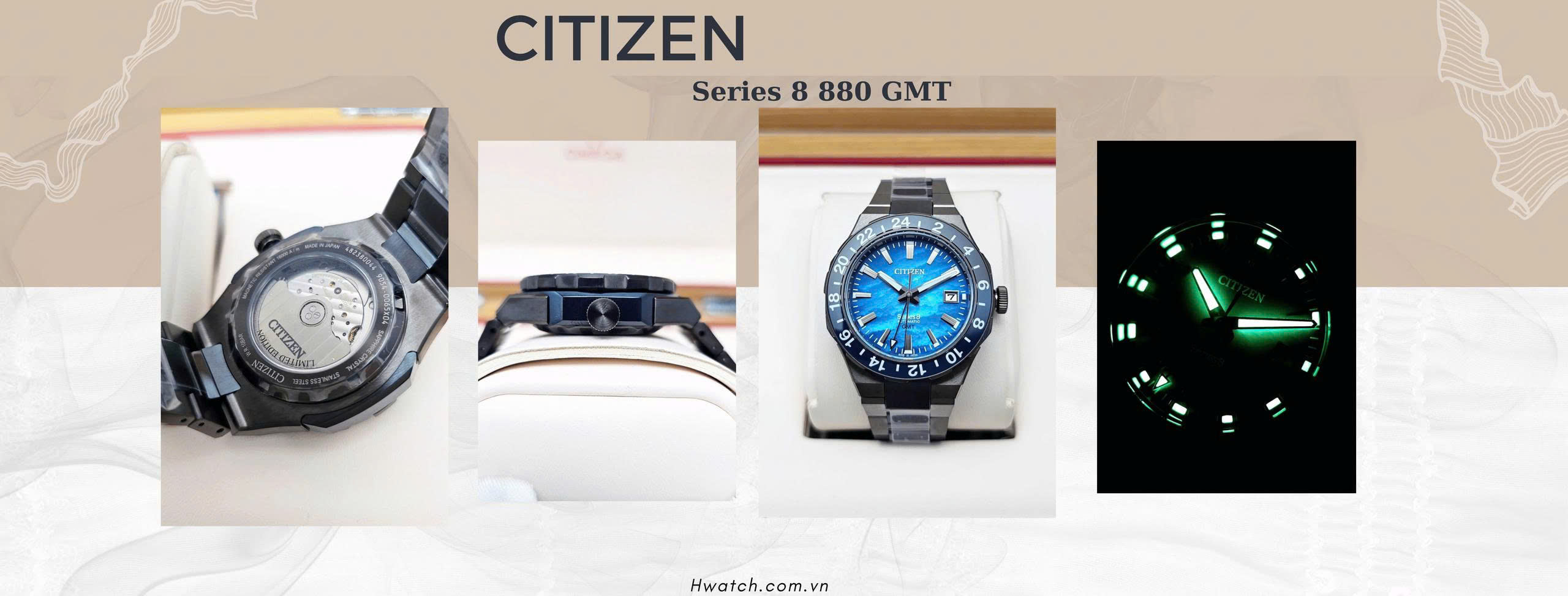 Citizen series 8 880 gmt NB6036-52N