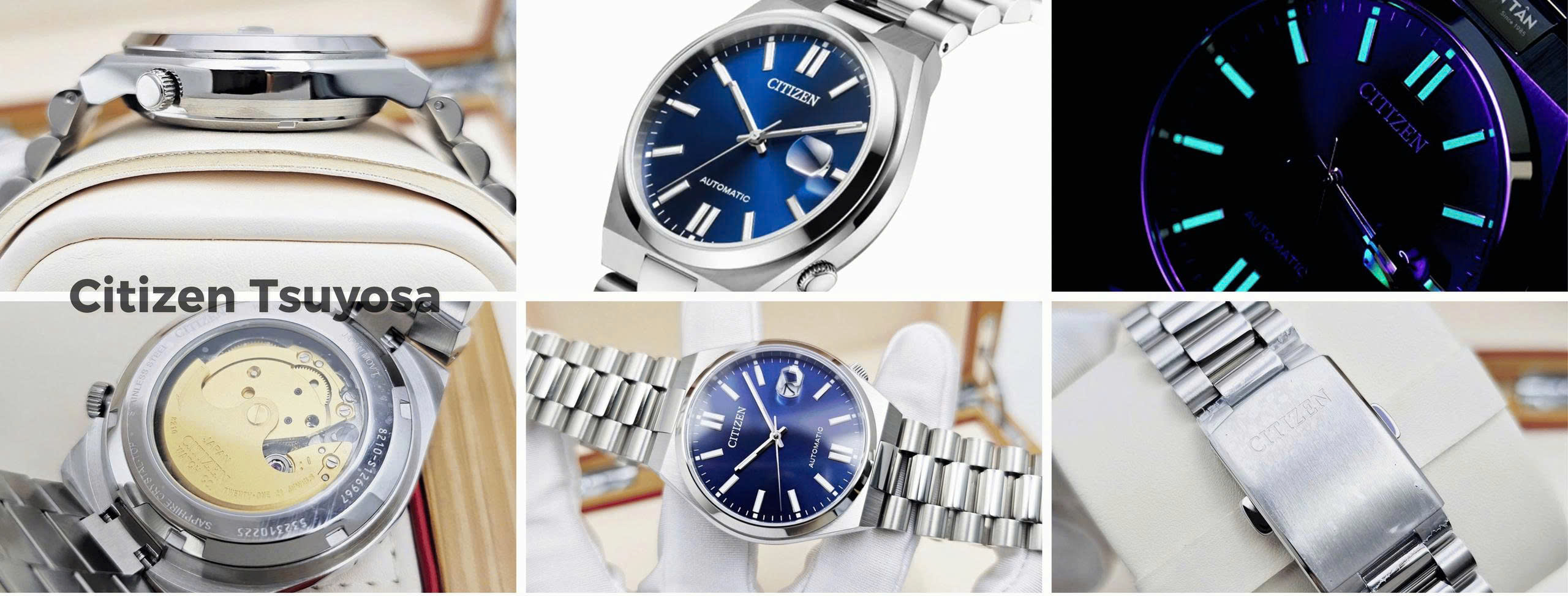 Citizen tsuyosa 40 NJ0150-81L blue