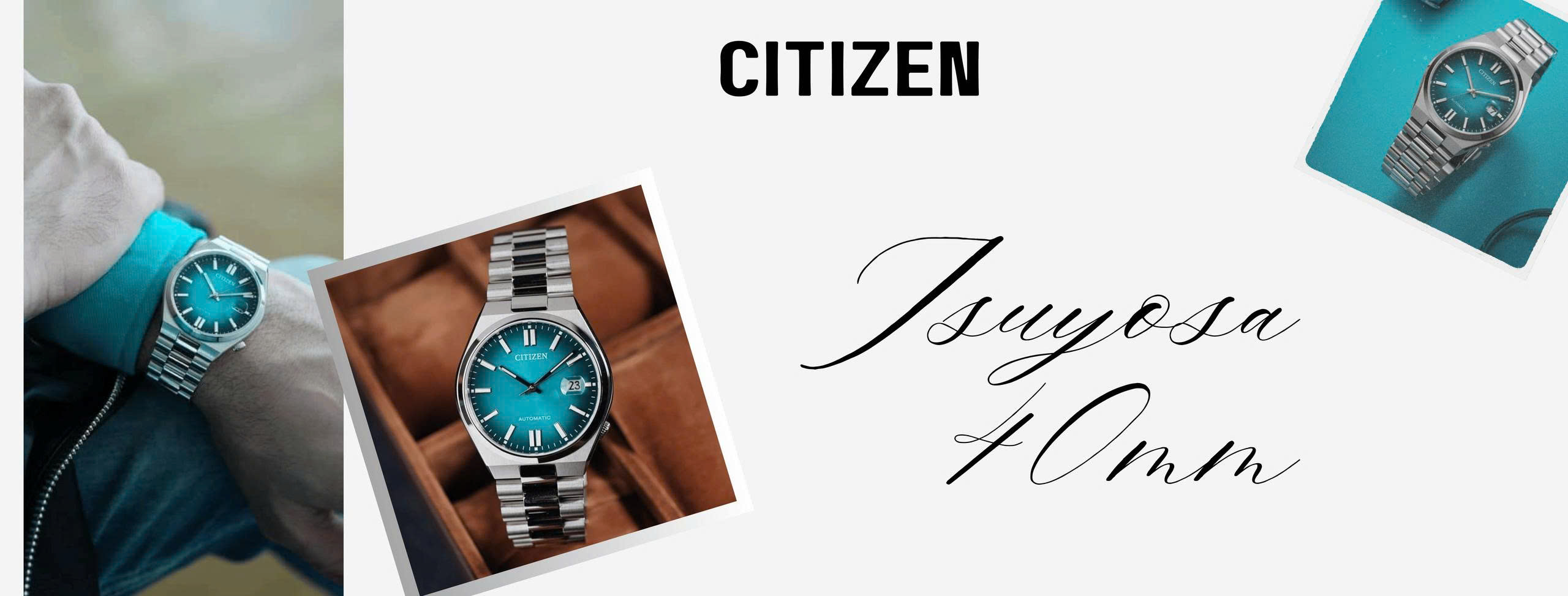 Citizen tsuyosa 40 NJ0151-88X Xanh dương