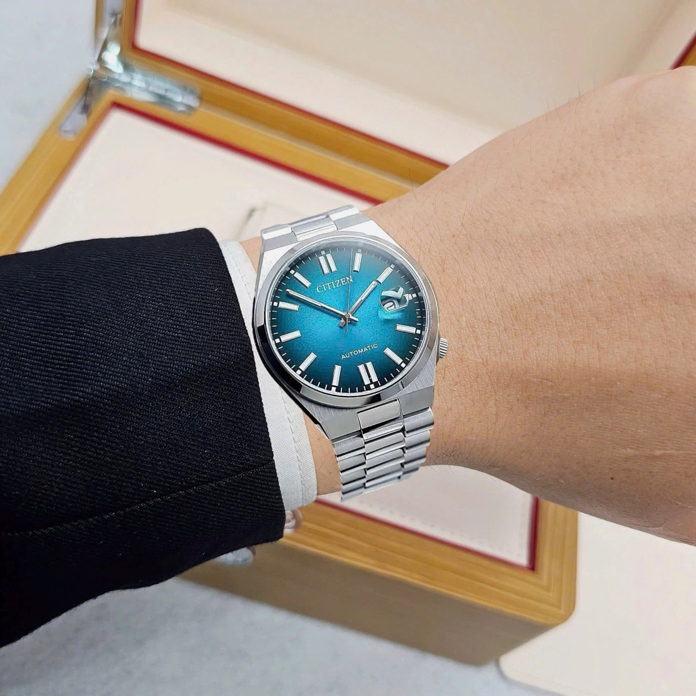 Citizen tsuyosa 40 NJ0151-88X Xanh dương