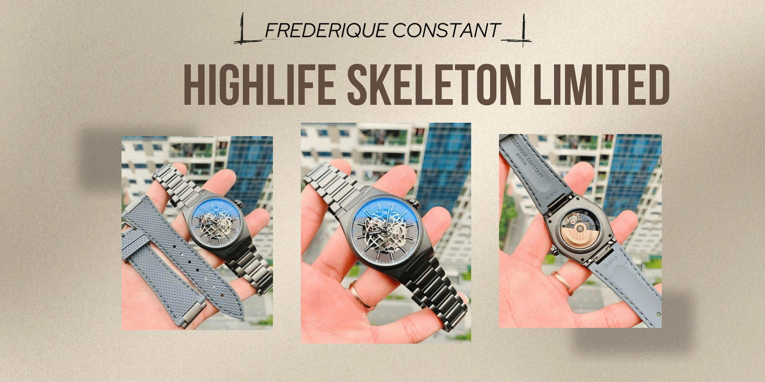 FREDERIQUE CONSTANT AUTOMATIC HIGHLIFE SKELETON LIMITED 888