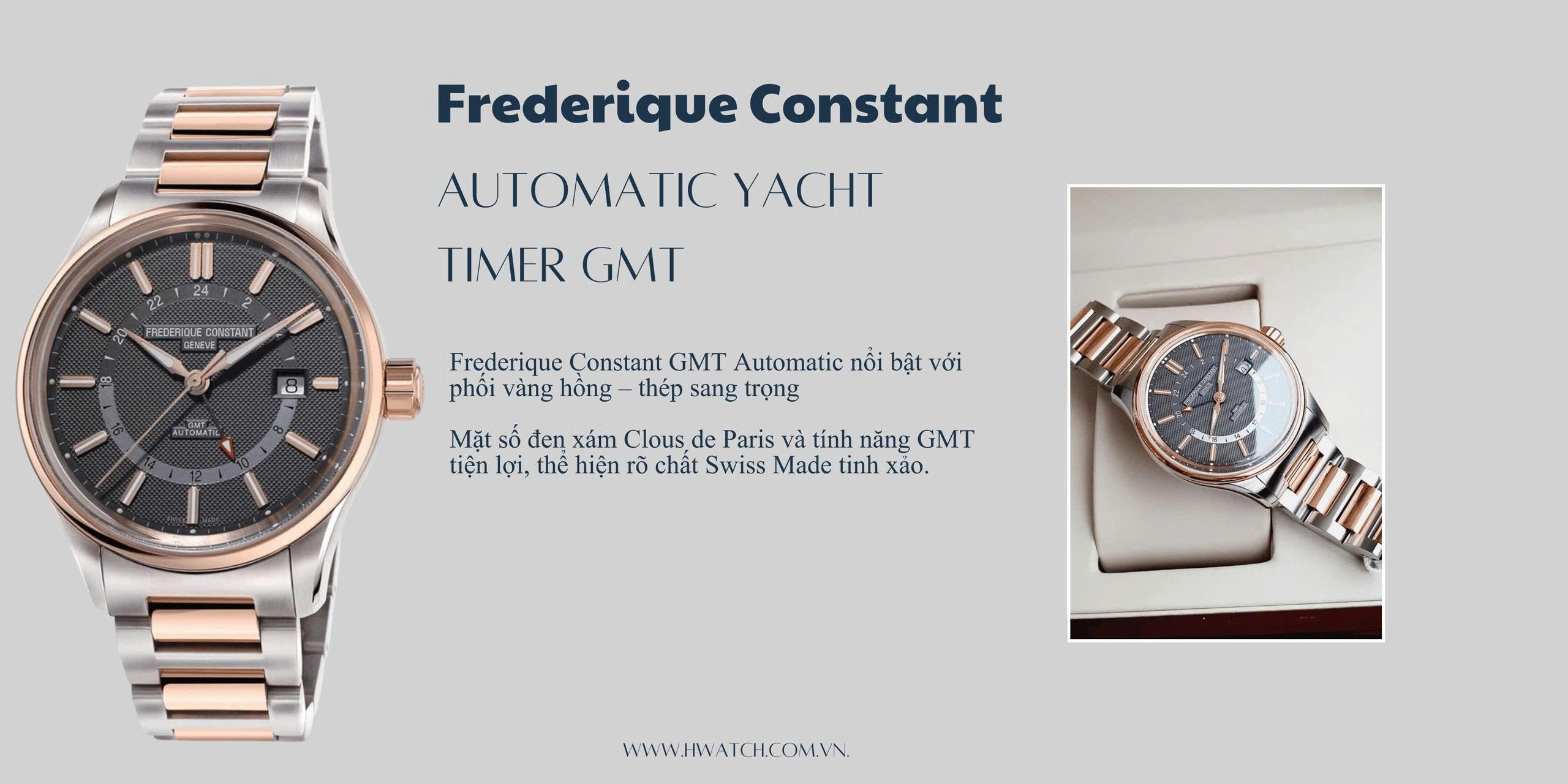 Frederique Constant Automatic Yacht Timer GMT FC-350GT4H2B