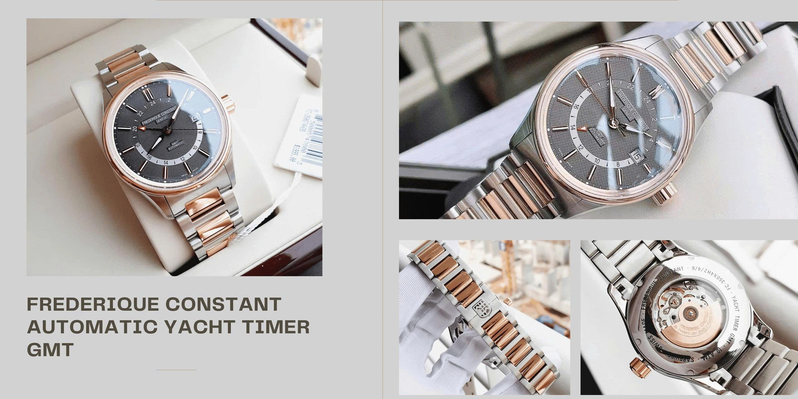 Frederique Constant Automatic Yacht Timer GMT FC-350GT4H2B