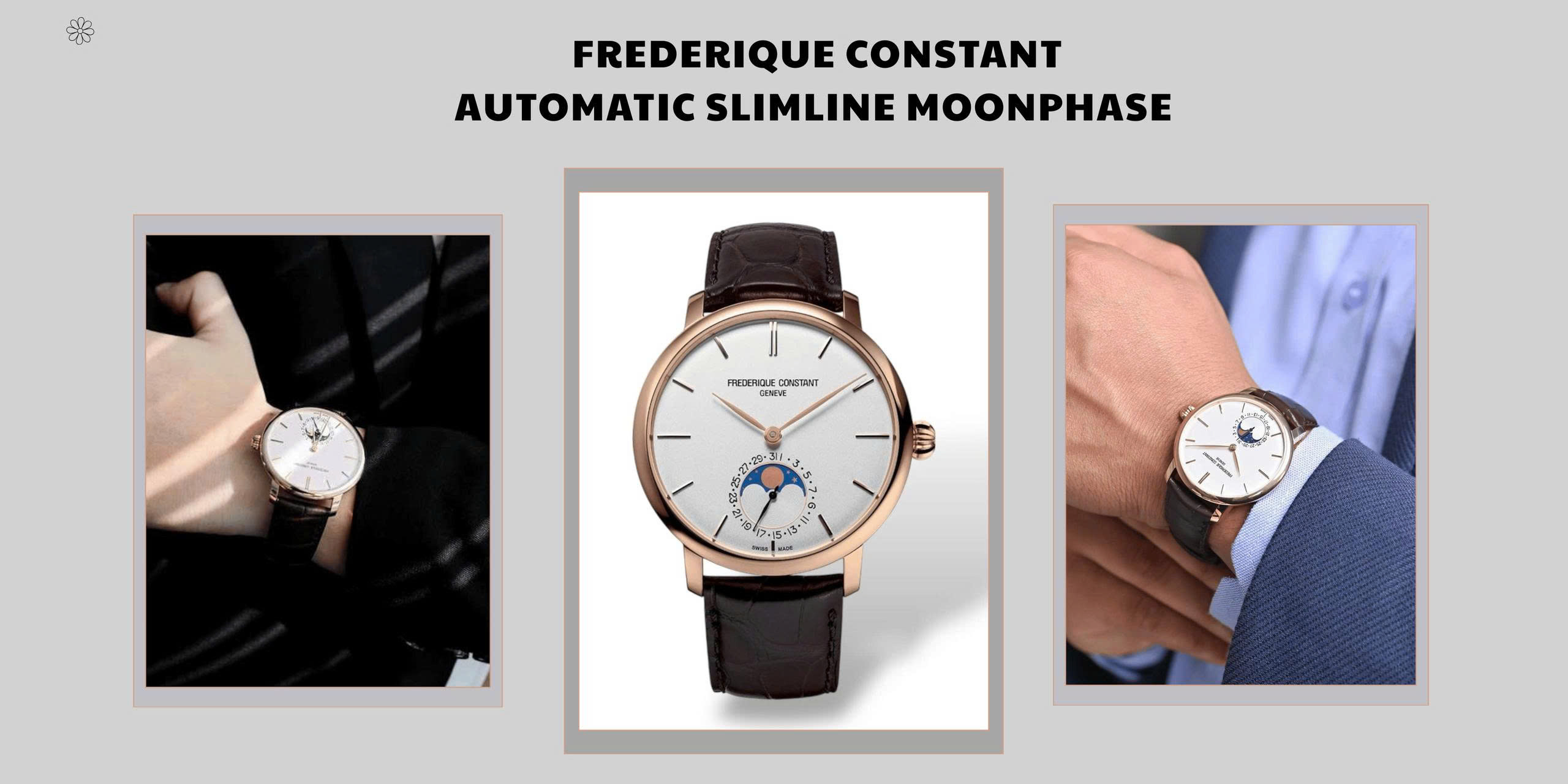 Frederique Constant Automatic Slimline Moonphase FC-705V4S4