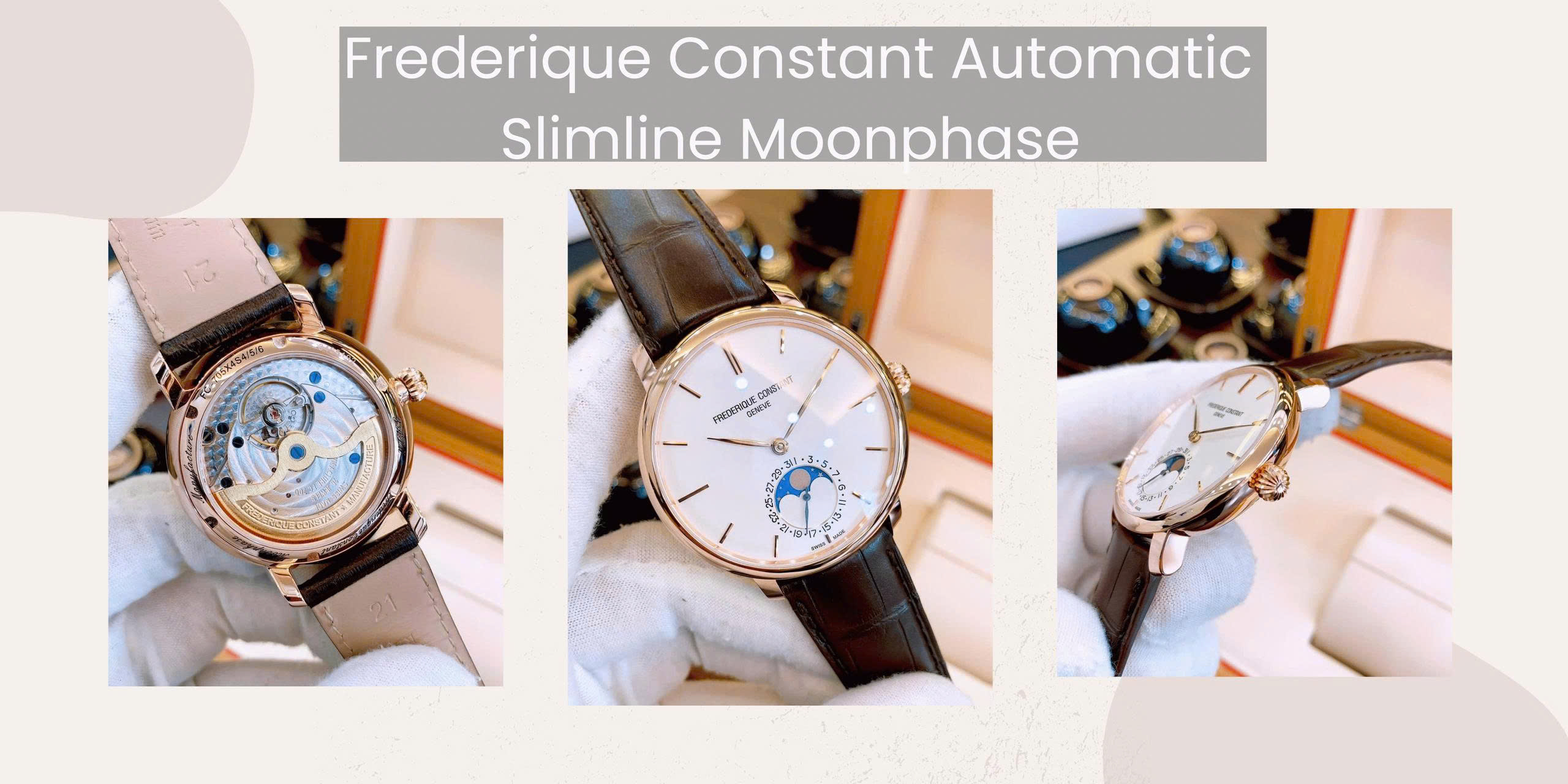 Frederique Constant Automatic Slimline Moonphase FC-705V4S4