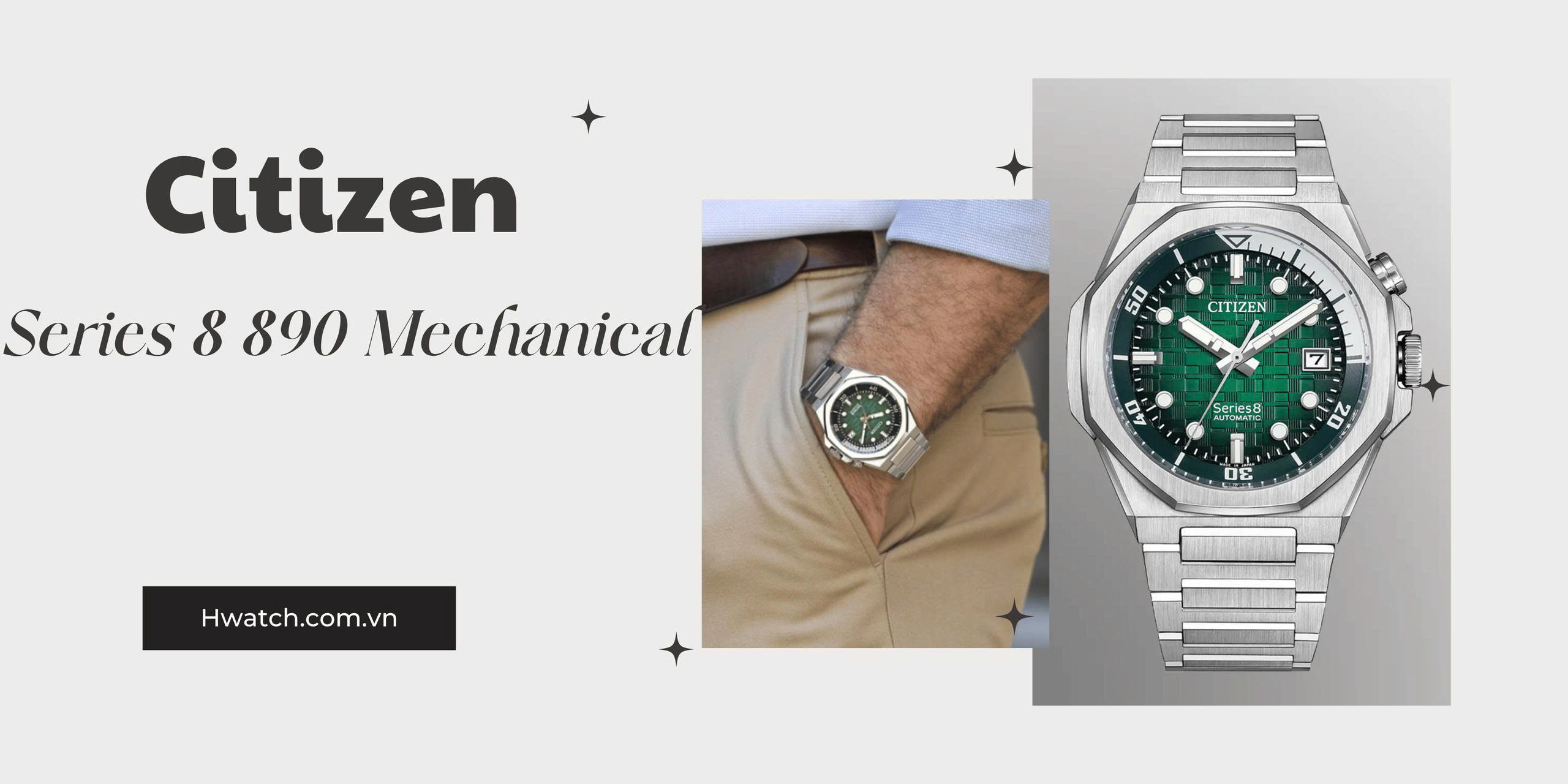 Citizen Series 8 890 Mechanical NB6060-58X