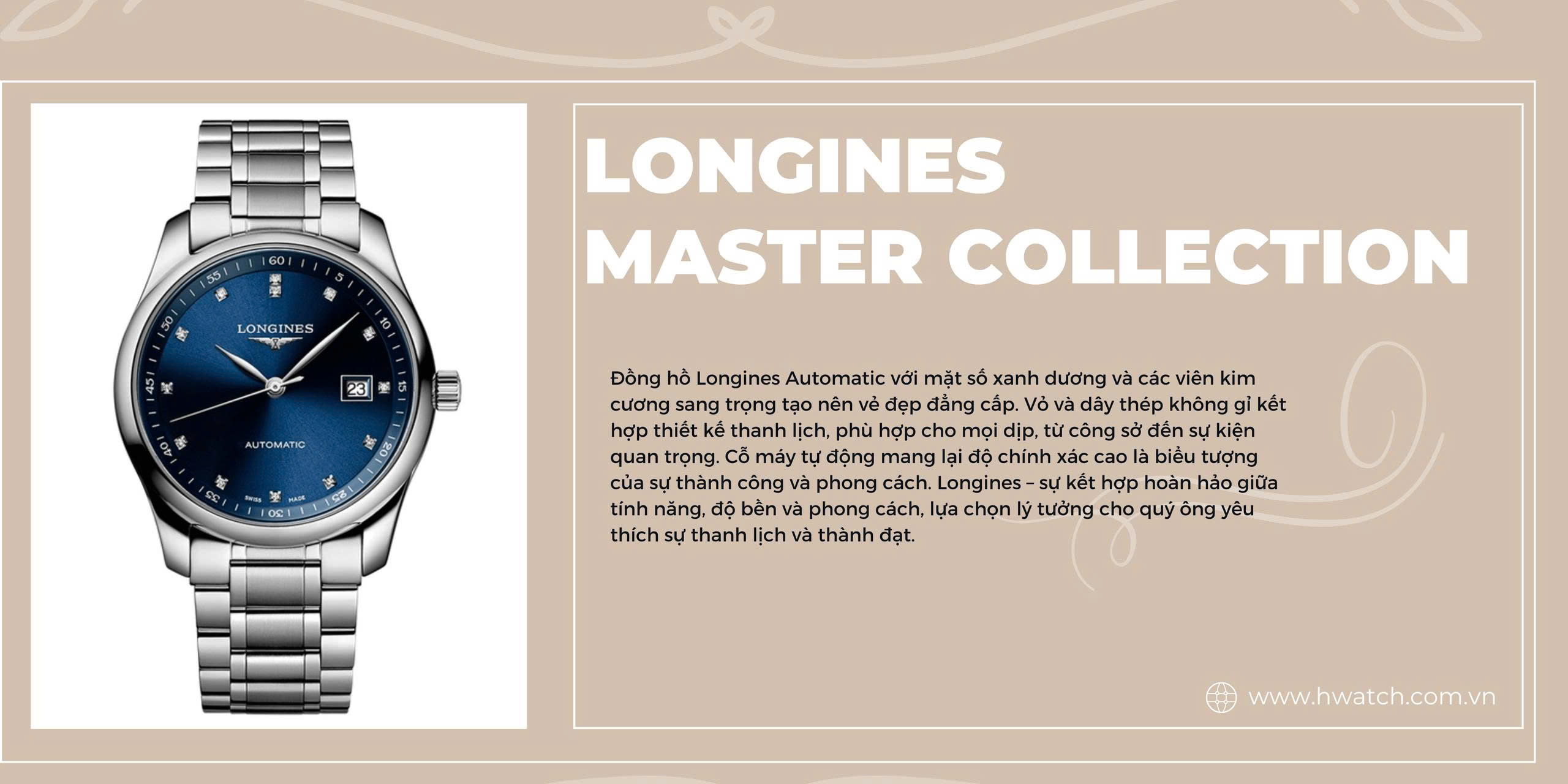 Longines Automatic Master Collection L2.793.4.97.6