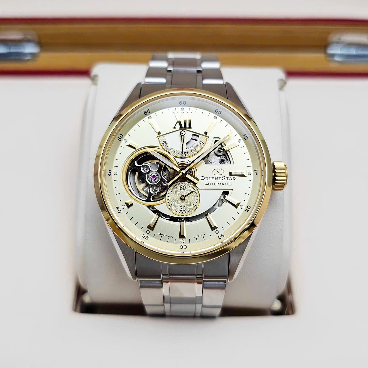Orient Star Automatic Joker Skeleton RE-AV0124G00B ( RE-AV0124G ) ( RK-AV0124G ) Gold