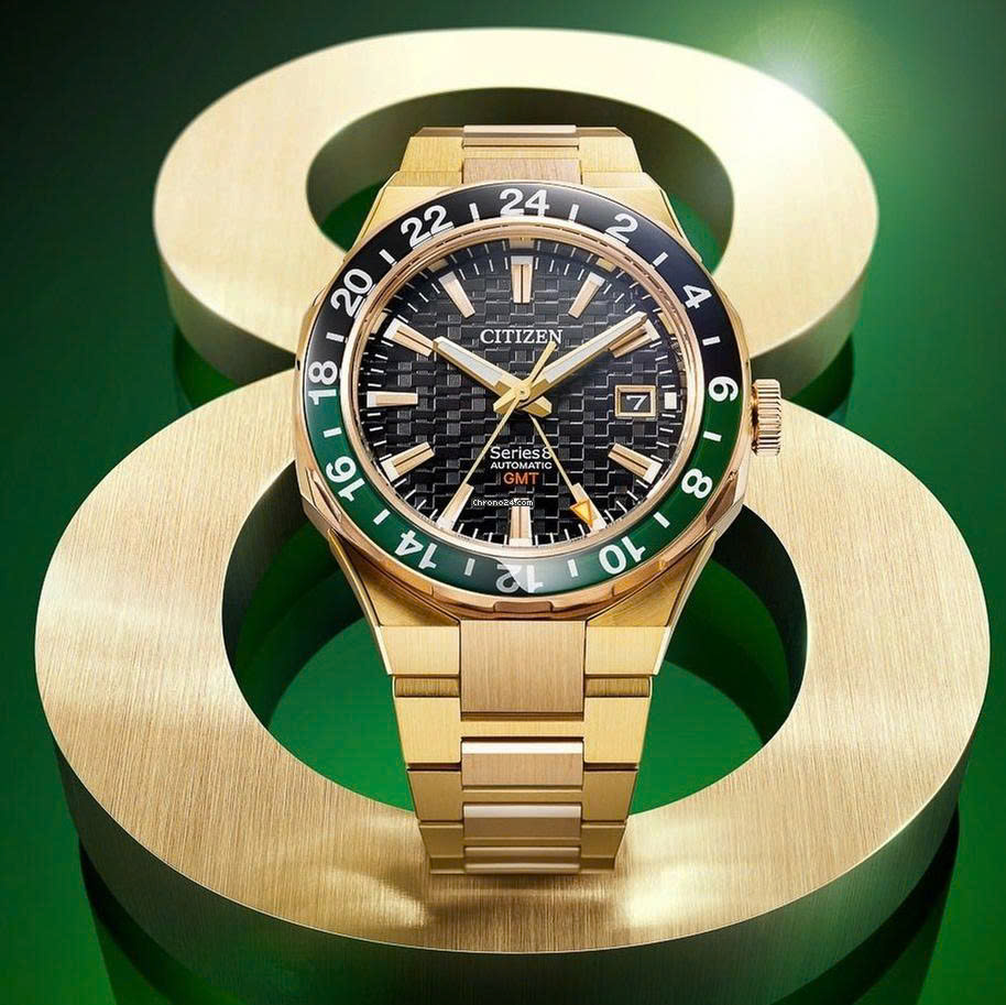 Series 8 880 GMT NB6033-51E Demi Rose Gold