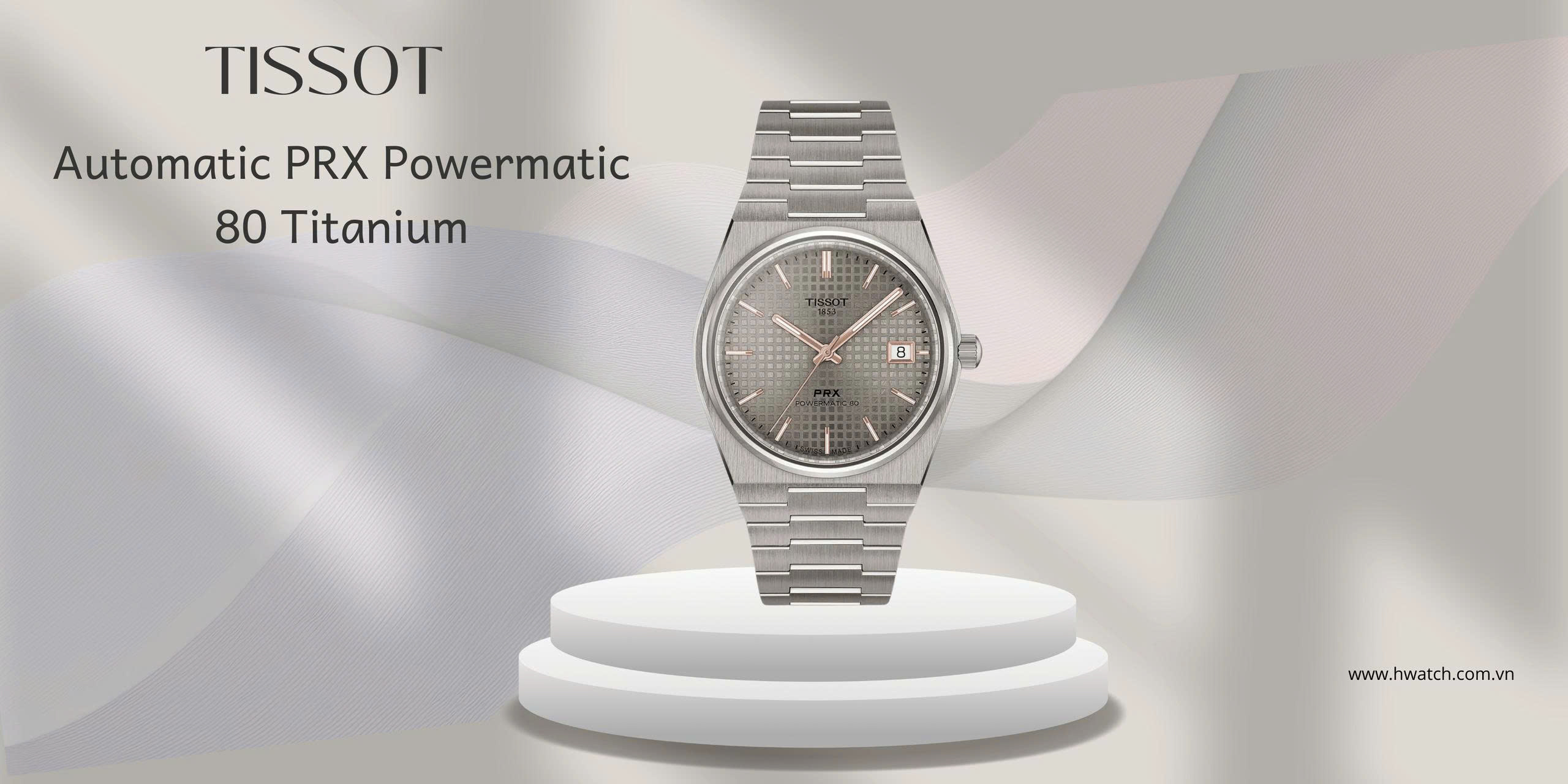 Tissot Automatic PRX Powermatic 80 Titanium 38mm T137.807.44.061.00 ( T1378074406100 )