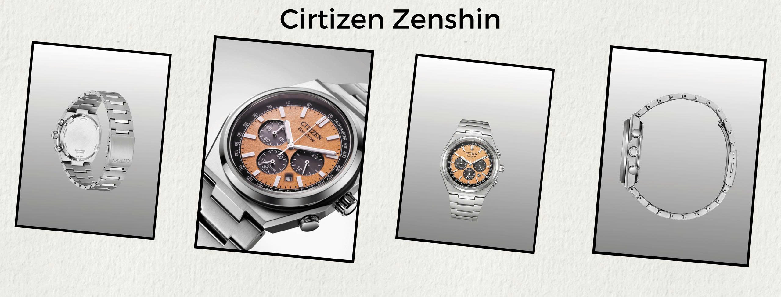Tổng Quan Citizen Zenshin Eco-Drive Super Titanium Chronograph CA4610-85Z cam