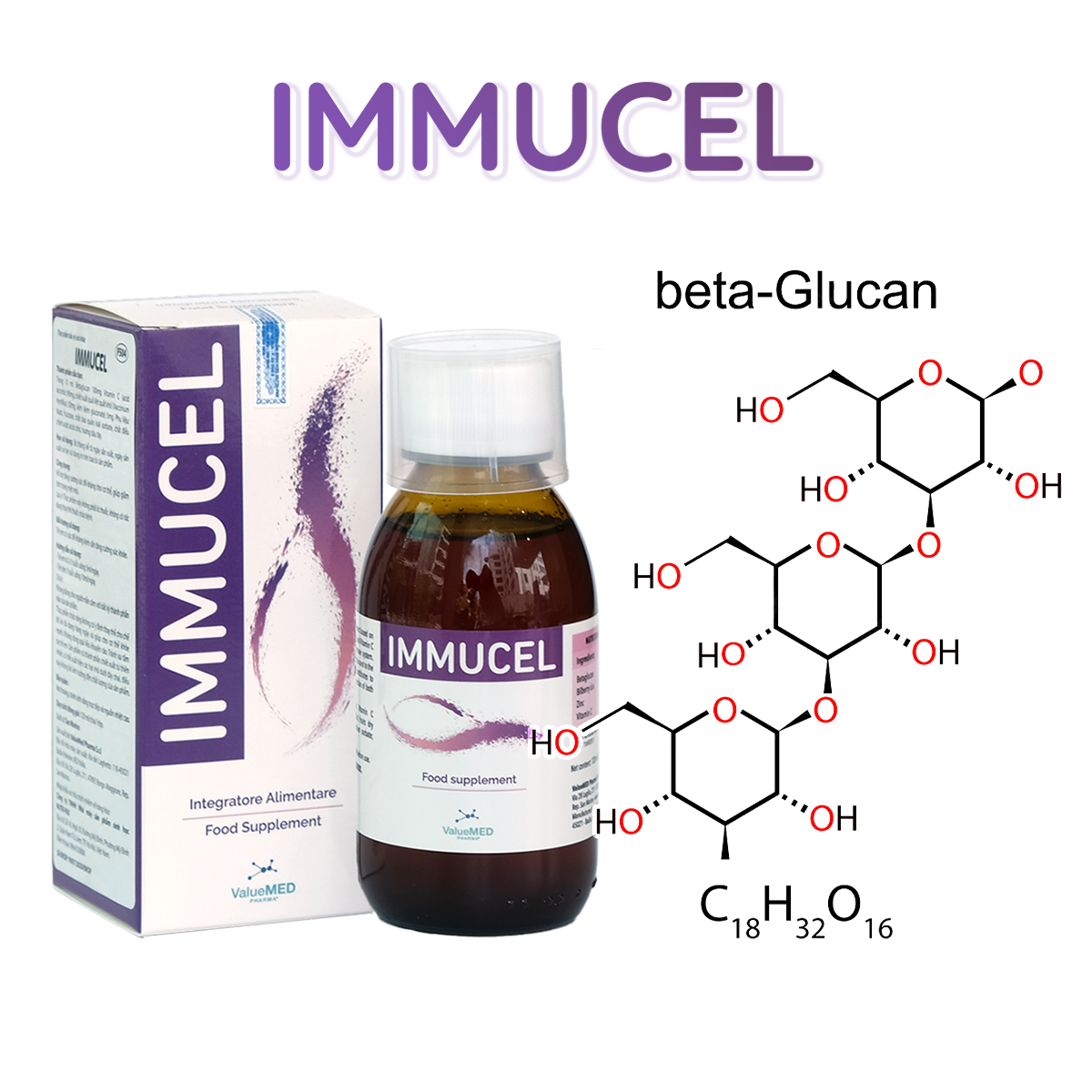 Betaglucan - Thành phần chính của Siro Immucel