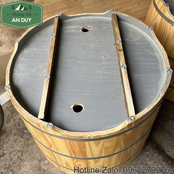 Thùng Tắm Gỗ Spa