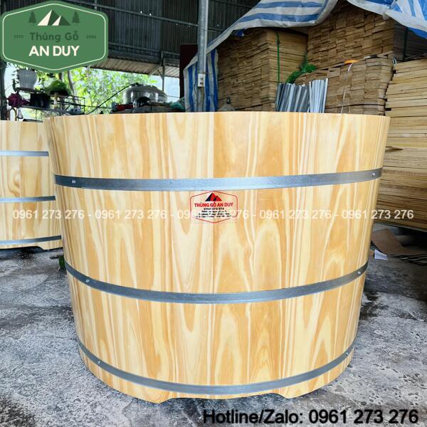 Thùng Tắm Gỗ Spa