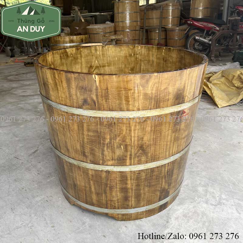 Bồn Tắm Tròn Giả Cổ Quảng Ninh