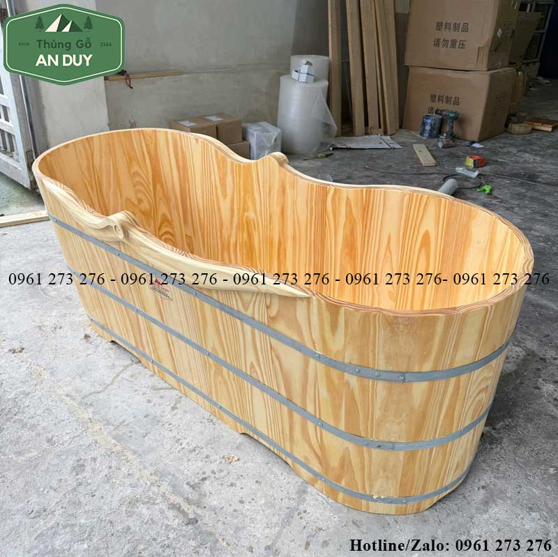 Thùng Tắm Gỗ Thông 2 Người phân phối tại TP HCM, Đà Nẵng