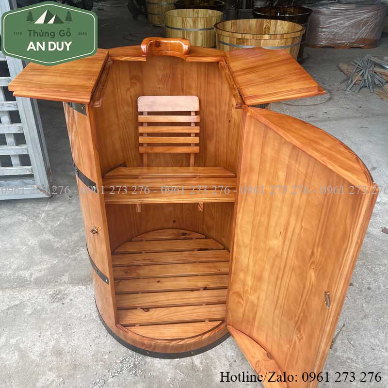 Phòng xông hơi tiện lợi ngay tại nhà