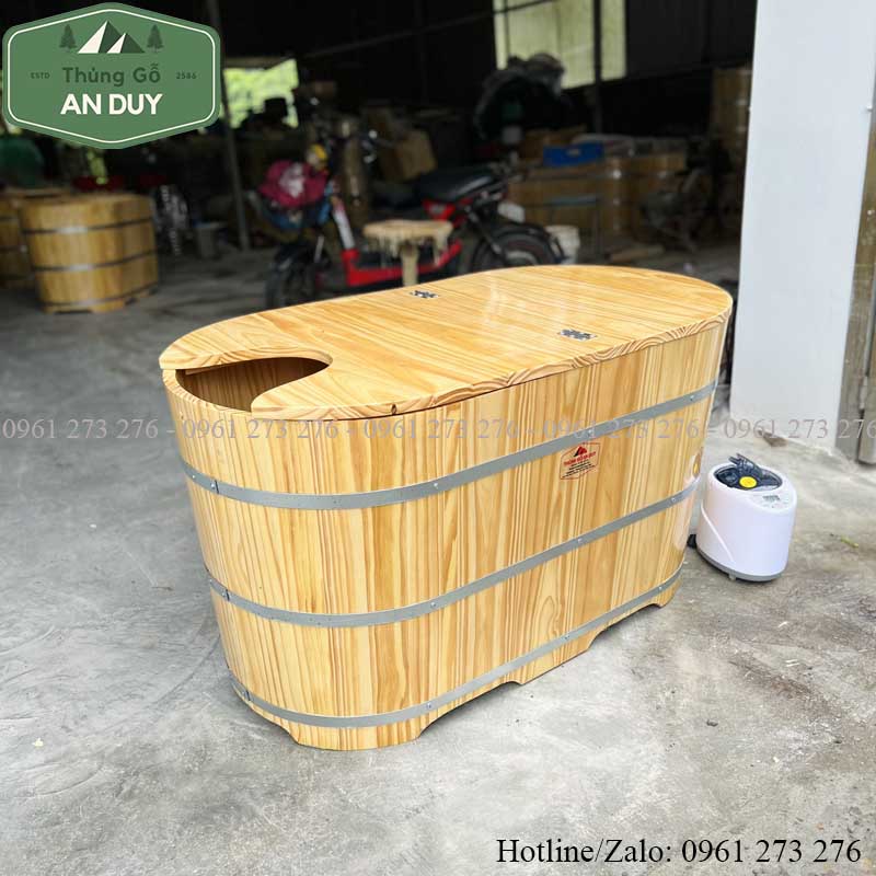 Bồn Tắm Xông Hơi Dáng Oval