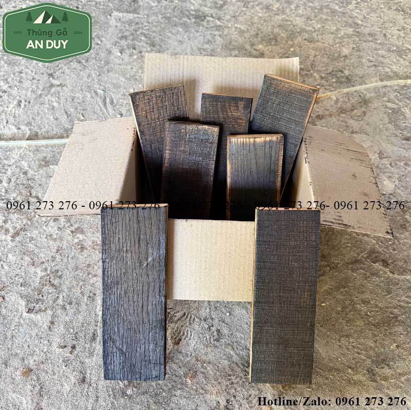 Lõi vụn gỗ sồi đã qua xly