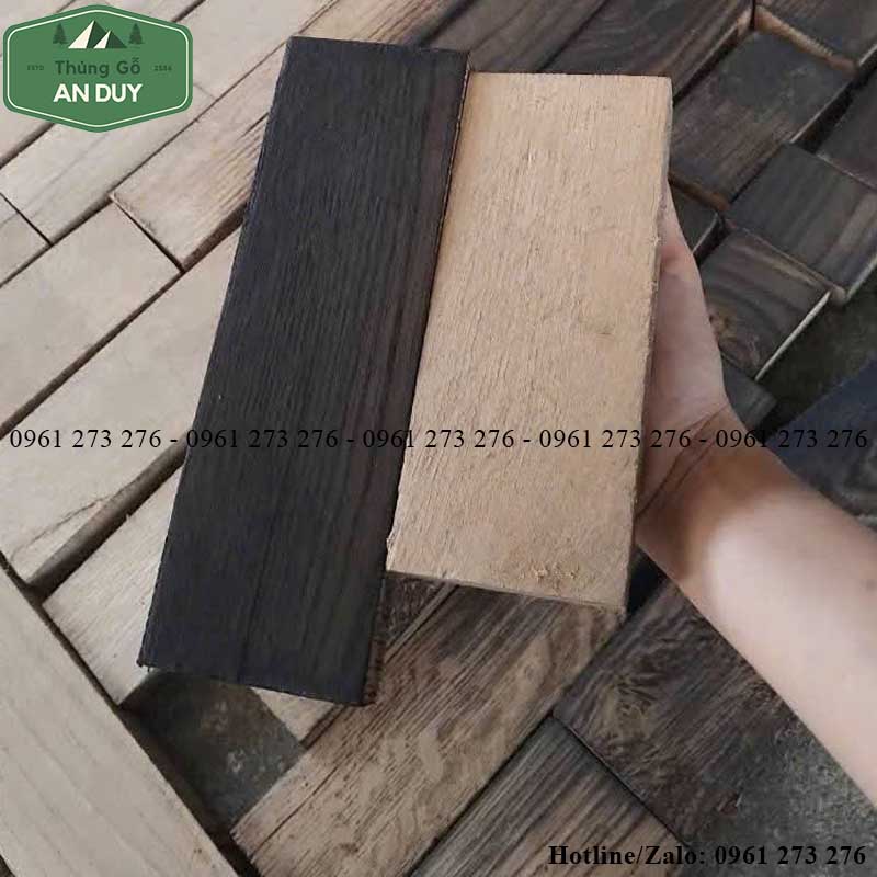 Vụn gỗ sồi loại mộc và qua xử lý