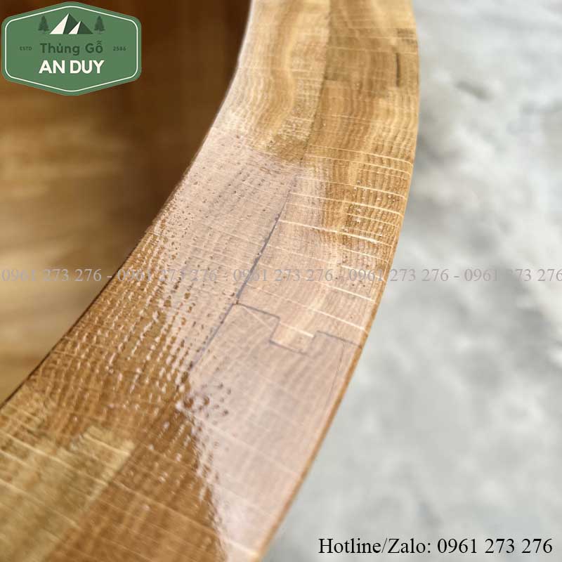 Bồn tắm bằng gỗ An Duy