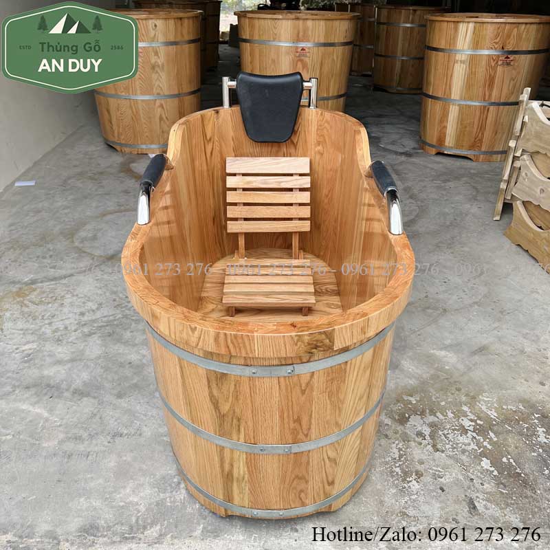 Bồn tắm gỗ cao cấp