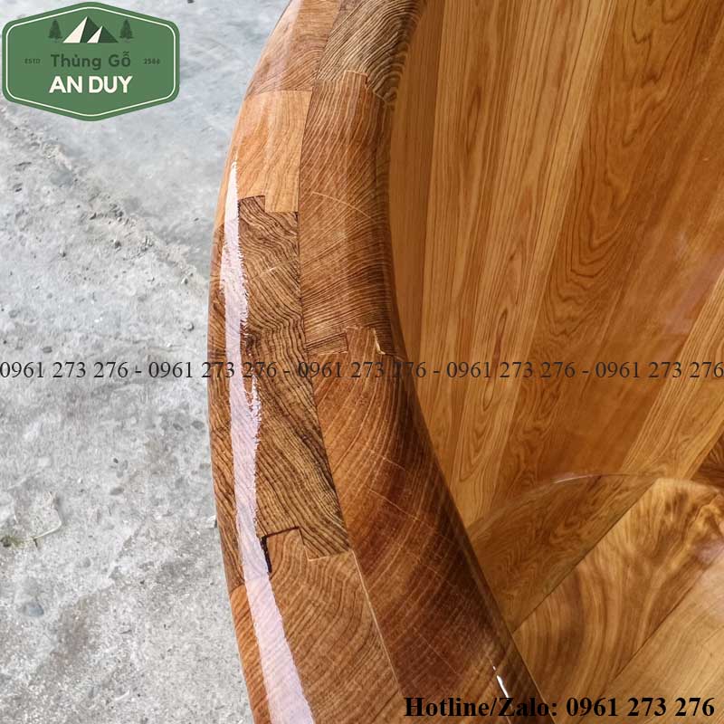 Miệng bồn bo tròn chắc chắn cầm nắm tốt