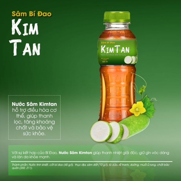 Nước sâm bí đao KimTan