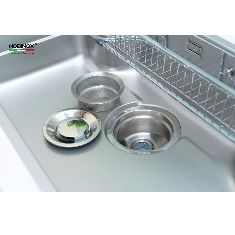 Bát rác 185mm 3 lớp lọc của chậu rửa bát Nobinox ARVO B180