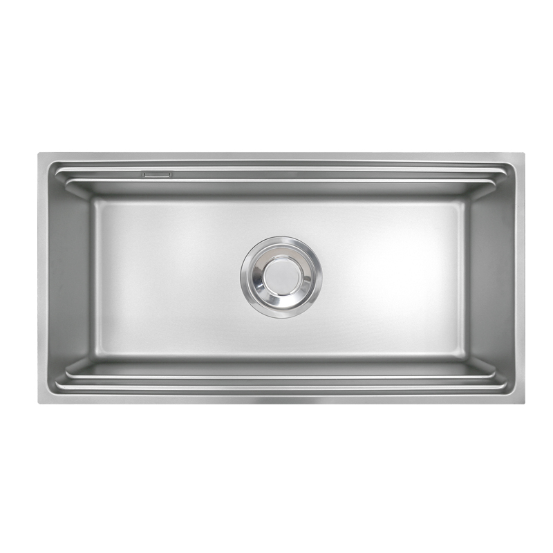 Bề mặt LINEN chống xước của chậu rửa bát Kluger KG8644FS Basic