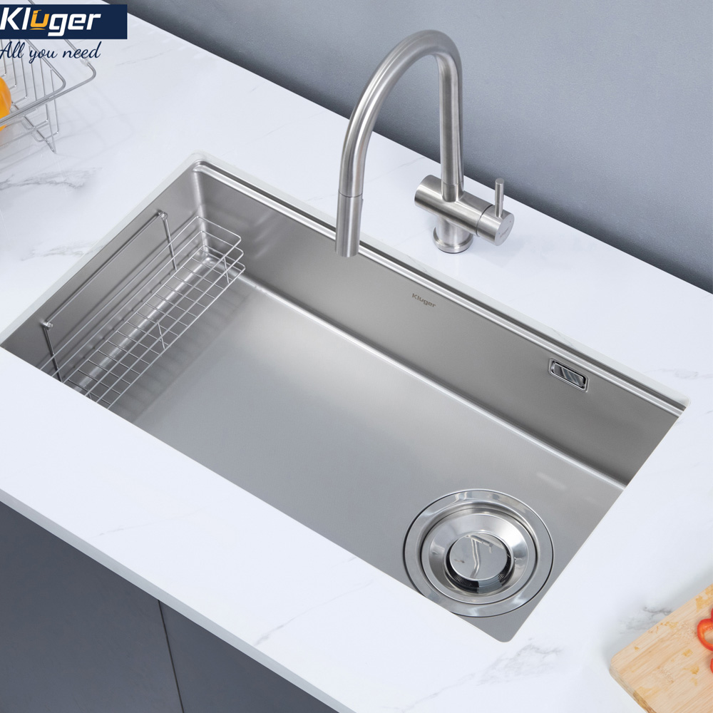 Bề mặt LINEN dập nổi kết hợp lớp phủ Nano Ceramic chống bám dầu mỡ