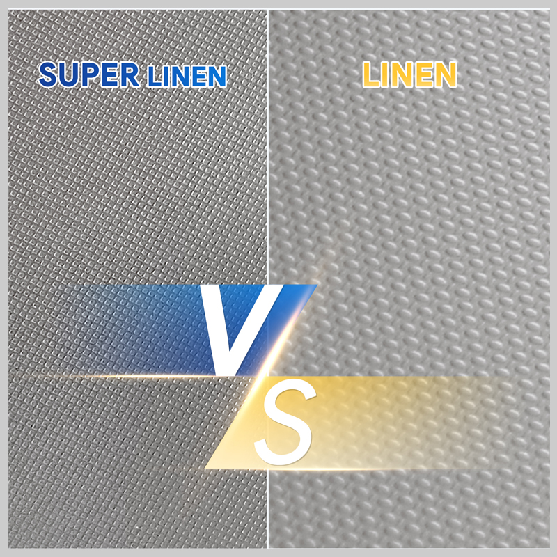 Bề mặt Super Linen chống xước, chống bám dầu mỡ hiệu quả