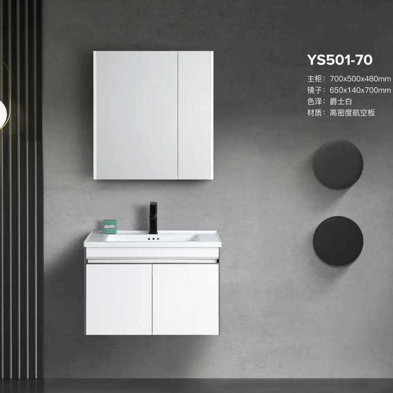 Bộ tủ chậu lavabo 501 nhựa PVC nguyên sinh cao cấp chống nước tuyệt đối