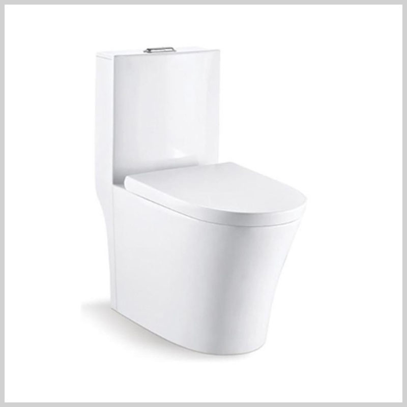 Bồn cầu 1 khối LK2070 nhập khẩu chính hãng, xả xoáy mạnh, men Nano