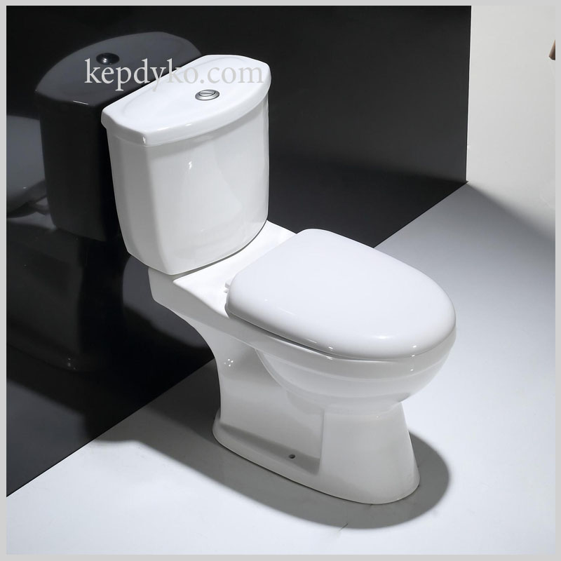 Bồn cầu 2 khối men tuyết kháng khuẩn – Thiết kế hiện đại