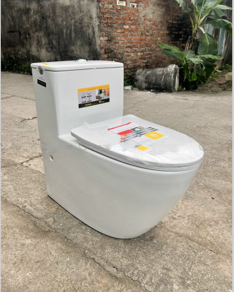 Công nghệ xả xoáy siêu mạnh và êm ái của bồn cầu CR91