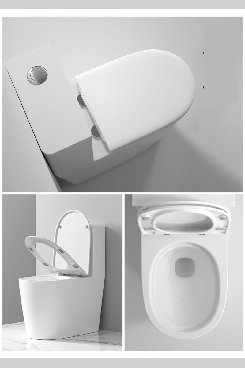 Lớp men Nano Tuyết kháng khuẩn 99 % trên bồn cầu KRASIC K-8086