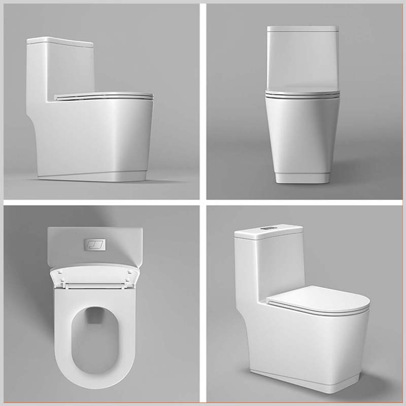 Bồn cầu Krasic K-8097 thiết kế hiện đại, sang trọng cho phòng tắm