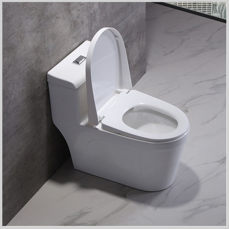 Bồn cầu liền khối 038S men sứ Nano chống bám, thiết kế hiện đại